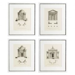 Grafika Architecture  zestaw 4 szt. Eichholtz - My Honey Home