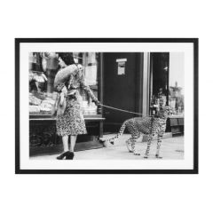 Grafika Elegant Woman with Cheetah Eichholtz - My Honey Home