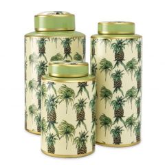 Słoik Pineapple zestaw 3 szt. Eichholtz - My Honey Home