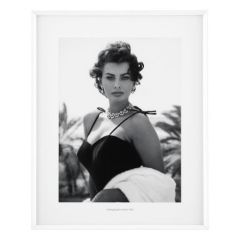 Grafika Wpatrując się Sophia Loren - Eichholtz - My Honey Home