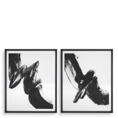 Grafika Black expression zestaw 2 szt. - Eichholtz - My Honey Home