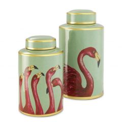 Waza Flamingo zestaw 2 szt. Eichholtz - My Honey Home